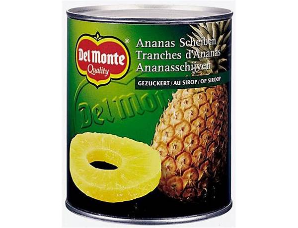Ananas in scheiben ingredients